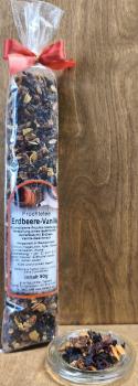 Aromatisierter Früchtetee Erdbeer Vanille im Schlauchbeutel, 90g